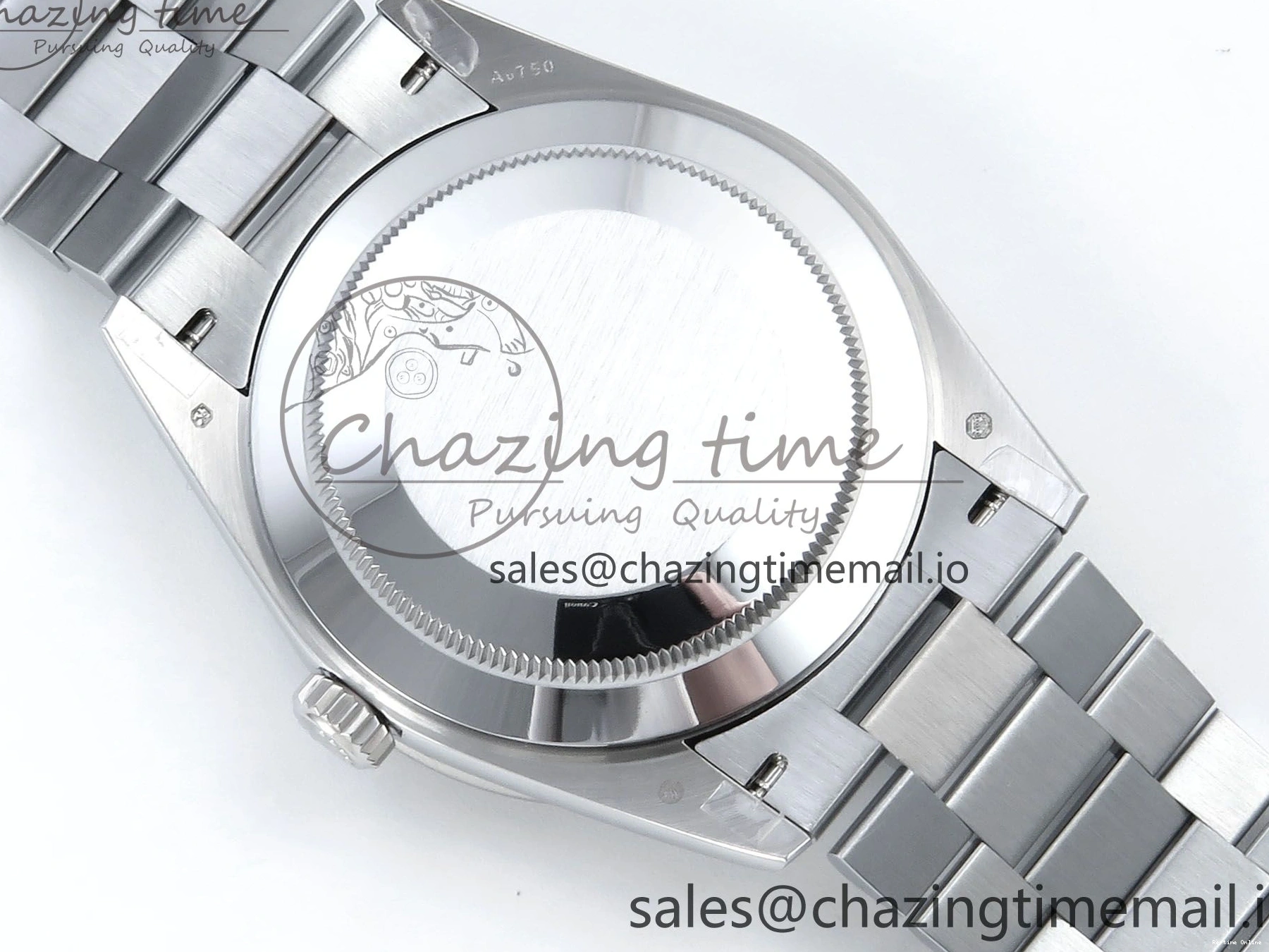 1221 Soft DayDate 40 SS QF 1:1 Best Edition Black Crystal Dial Diamonds Bezel on President Bracelet A2836 V5 (Gain Weight) 477